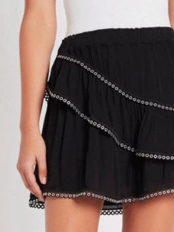 IRONisia Skirt - Black -Fashion comprehensive store Nisia Skirt 20220223062901