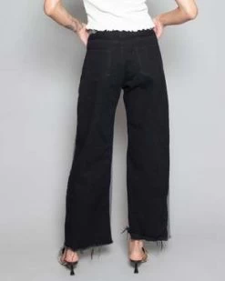 NOMIATwo Tone Wide Leg Jeans - Multi -Fashion comprehensive store Nomia Two Tone Wide Leg Jeans Multi 20230617232647