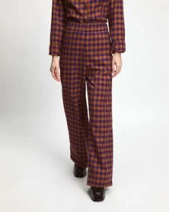 Rita RowPantaln De Cuadros Lone - Chekered