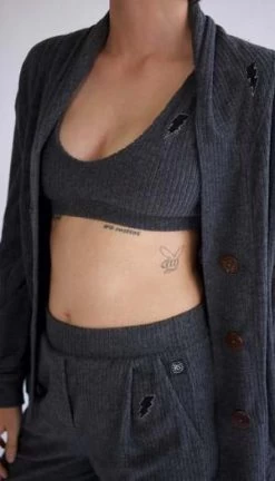 RagabondParker Cardigan - Charcoal -Fashion comprehensive store Parker Cardigan 20231007200300