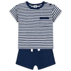 Petit BateauKids Petit Bateau Two Piece Shorts Set - Navy Blue Stripes 6 Petit BateauKids Petit Bateau Two Piece Shorts Set - Navy Blue Stripes -Fashion comprehensive store Petit Bateau Baby Two Piece Shorts Set Navy Blue Stripes 20230302213212 2