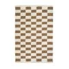 Archive New YorkZapotec Checkered Rug - Umber/Ivory