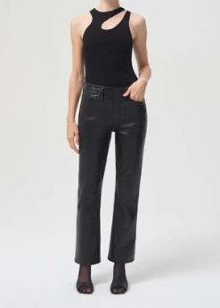 AGOLDERecycled Leather Mid Rise Relaxed Boot - Detox