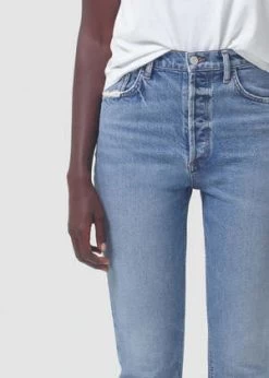 AGOLDERiley Long High Rise Straight - Cove -Fashion comprehensive store Riley Long High Rise Straight in Cove 20221101011419 1