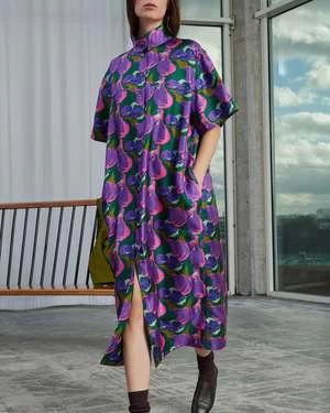 SoeurWitty Dress - Multicolor Rose Print