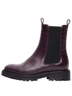 SelectedFemme Vilma Chelsea Boot - Demitasse