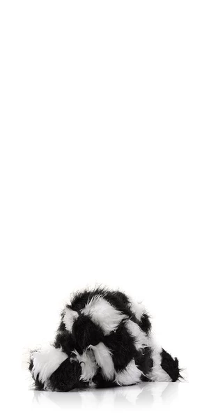 Jiu Jie DecorSoft-Core Knot Pillow - Black/White Checkered 3 Jiu Jie DecorSoft-Core Knot Pillow - Black/White Checkered - Image 3