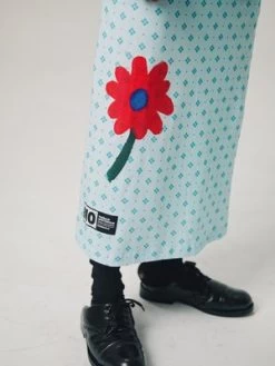 Tigran AvetisyanFlower Printed Skirt