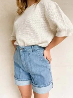 Toit Volant105 Short - Vintage Indigo -Fashion comprehensive store VINTAGE INDIGO 105 SHORT 20220515221459 1