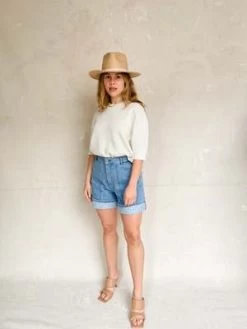 Toit Volant105 Short - Vintage Indigo -Fashion comprehensive store VINTAGE INDIGO 105 SHORT 20220515221459 2