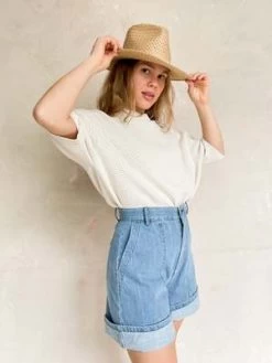 Toit Volant105 Short - Vintage Indigo -Fashion comprehensive store VINTAGE INDIGO 105 SHORT 20220515221459