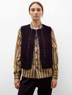 BODEVelvet Falmouth Vest - Black