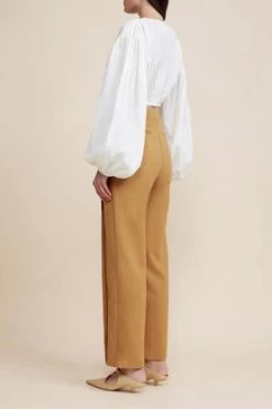 AclerOatley Pant - Caramel -Fashion comprehensive store acler Oatley Pant Caramel 20230410175346
